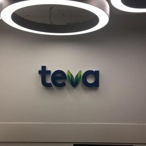 Оформление лайтбоксов для фармацевтической компании TEVA