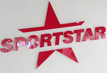Изготовили несветовые звезды для фитнес-клуба "SPORTSTAR"