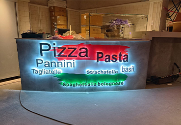 Оформили новую точку пиццерии Fabbrica Pizza Pasta